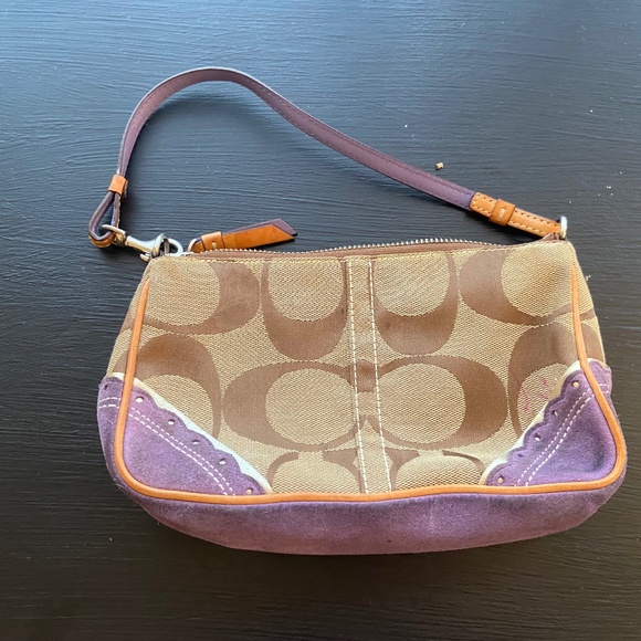 COACH shoulder bag/ small purse - tropical fish - Picture 4 of 5